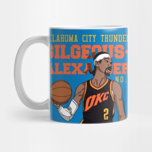 Shai Gilgeous-Alexander Comic Style Mug